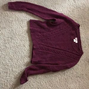 Cropped sweater